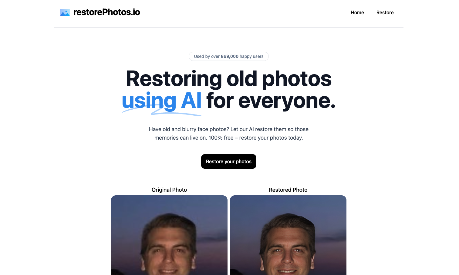 2024最佳AI图像修复工具推荐:焕新您的老照片